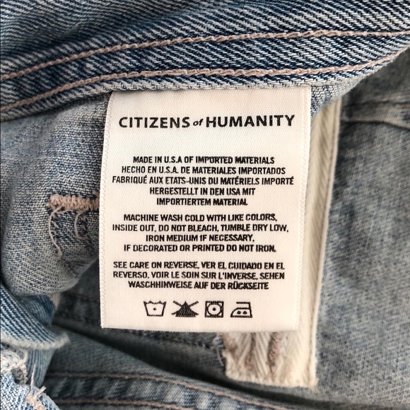 Citizens of Humanity “Eva Utility Crop” Jeans - Picture 6 of 6